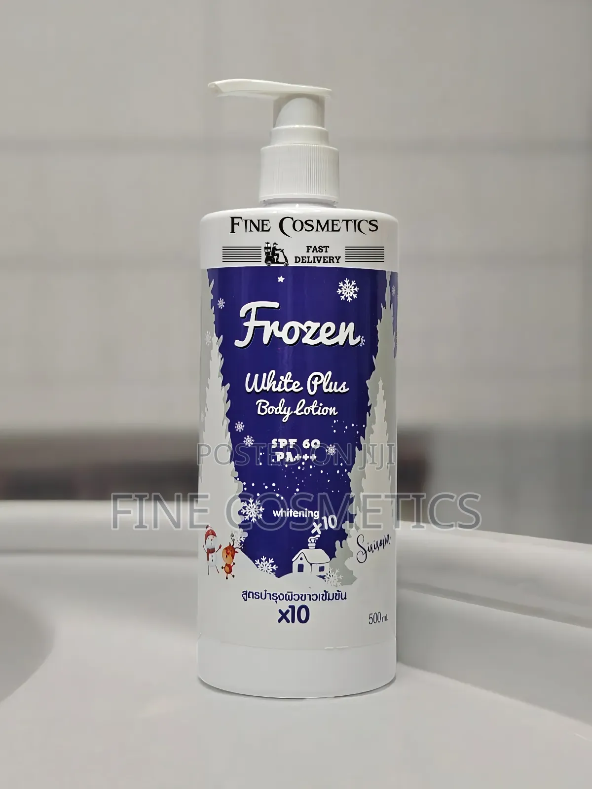 FROZEN LOTION WHITE PLUS Spf60 X10 Whitening Body Lotion 500