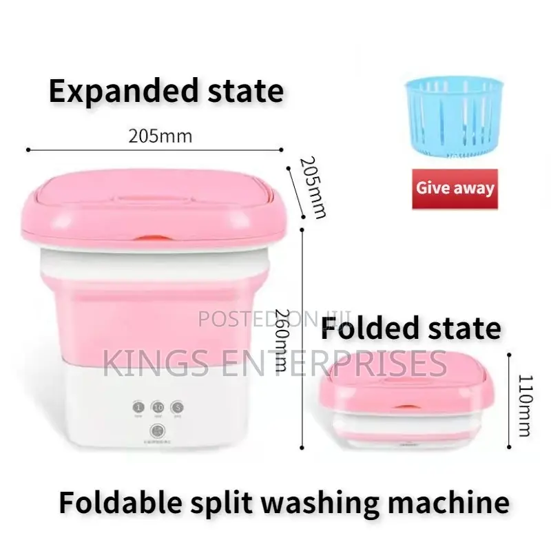 Mini Foldable Washing Machine