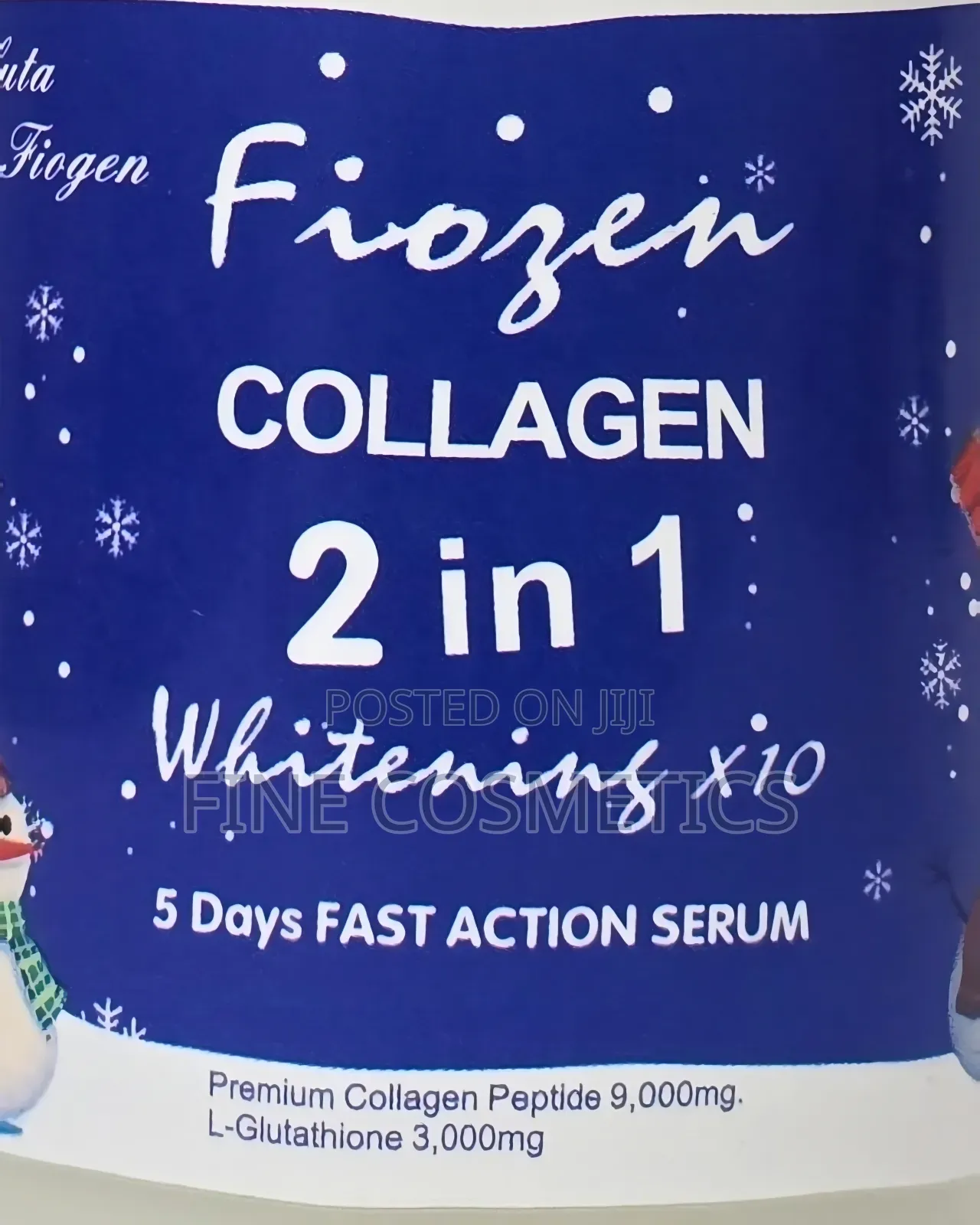 Frozen Collagen Serum | 2in1 Gluta Fast Action Whitening.