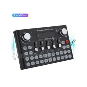 Live Sound Card Voice Converter Audio DJ Mixer Live