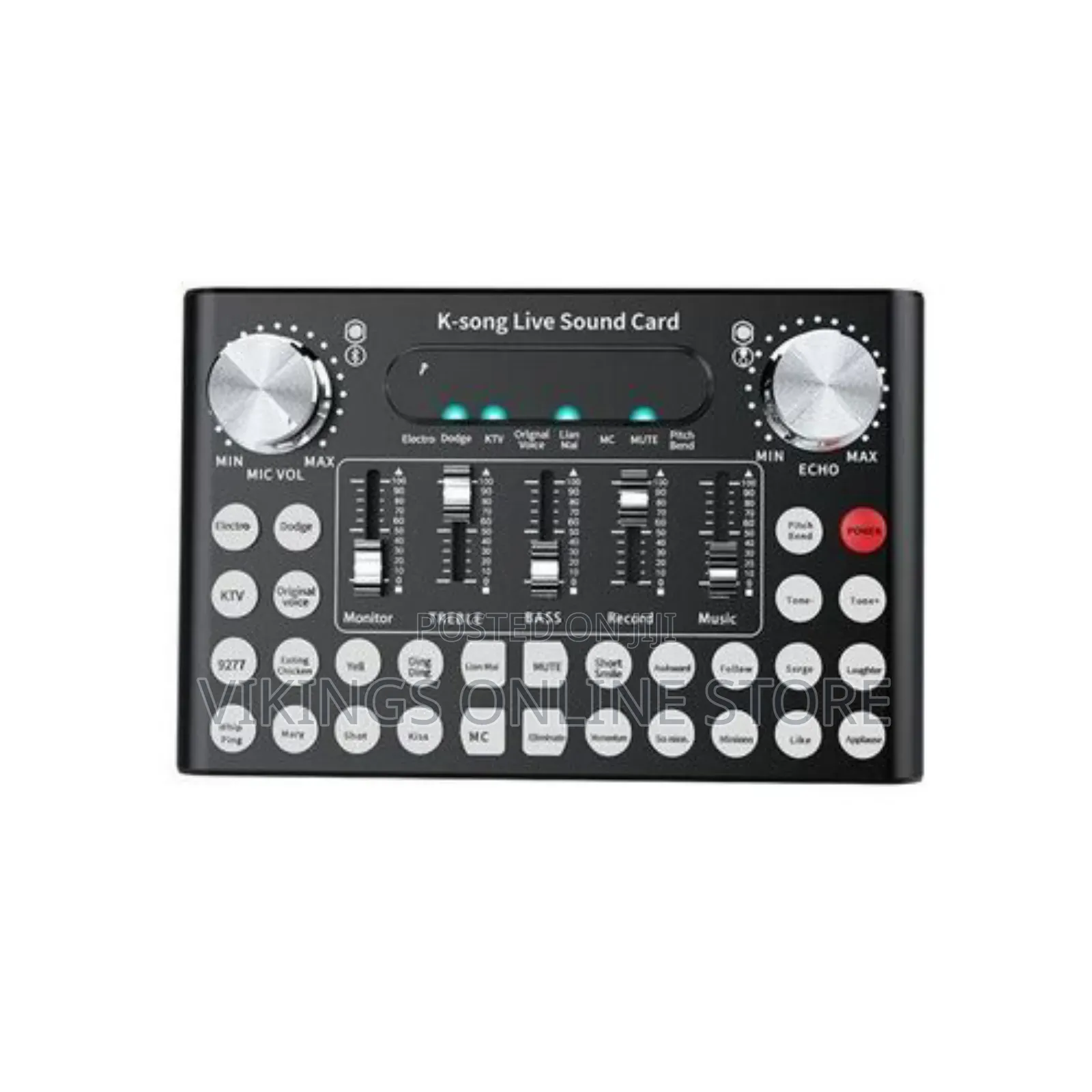 Live Sound Card Voice Converter Audio DJ Mixer Live