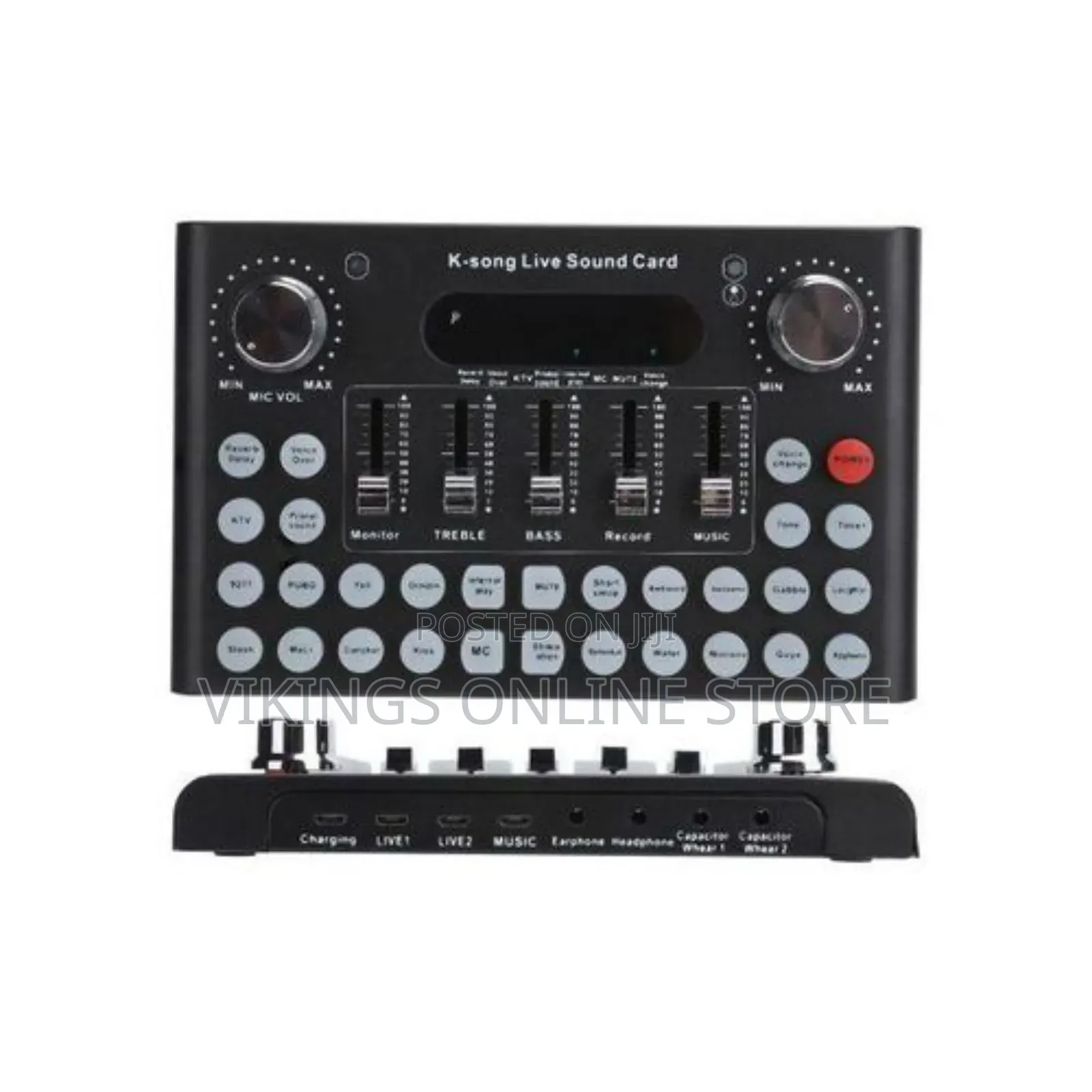 Live Sound Card Voice Converter Audio DJ Mixer Live