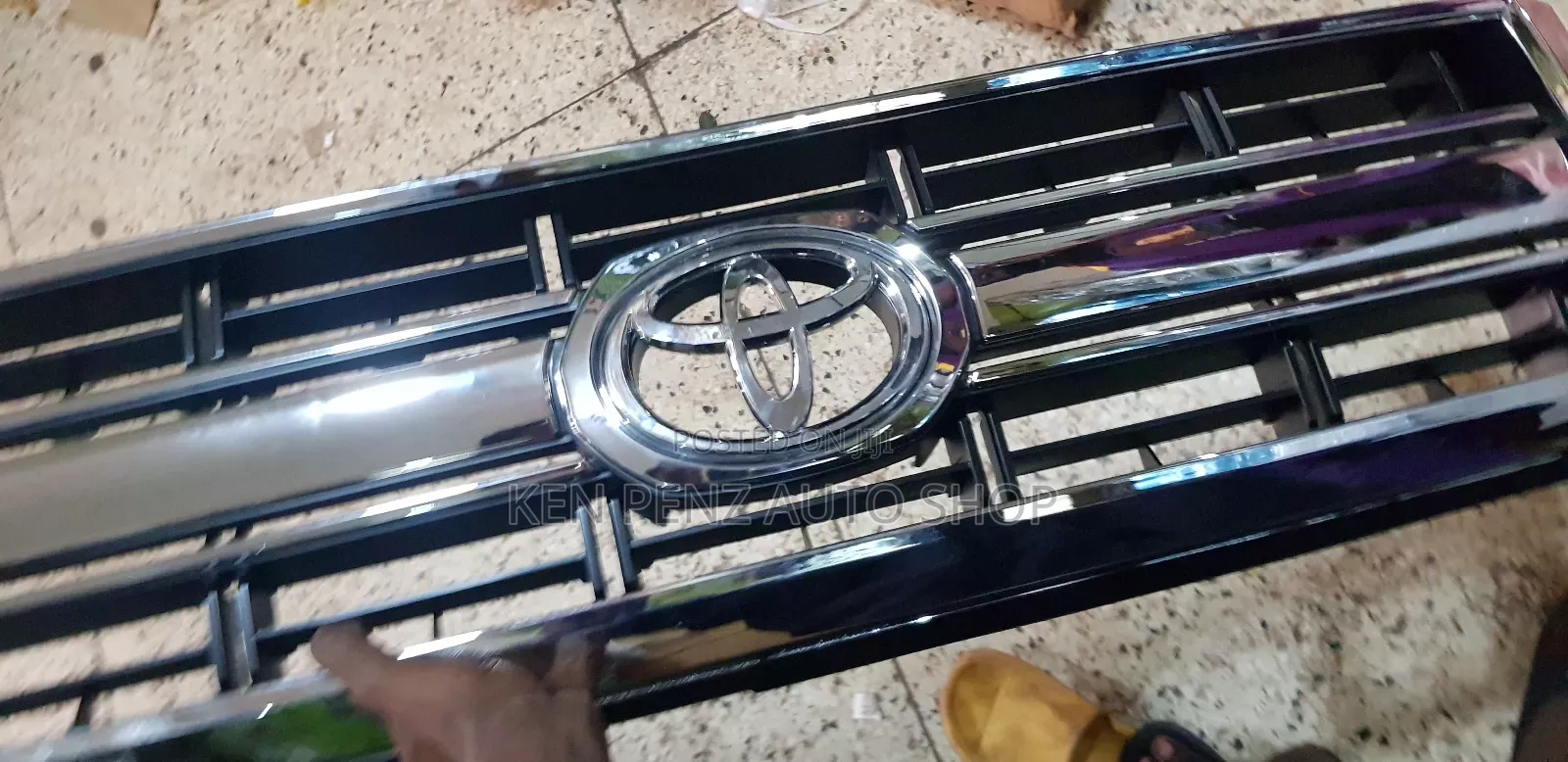 Chrome Grill for Landcruiser Hardtop Fj75