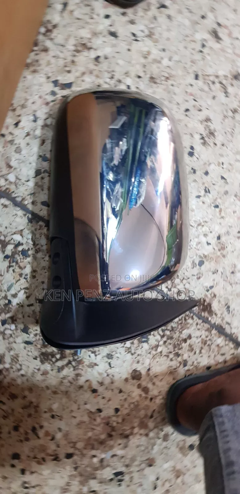 Chrome Manual Sidemirrors for Vigo Ordinary