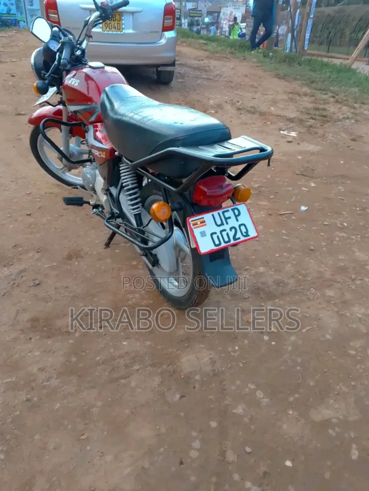 TVS HLX 125 2023 Red