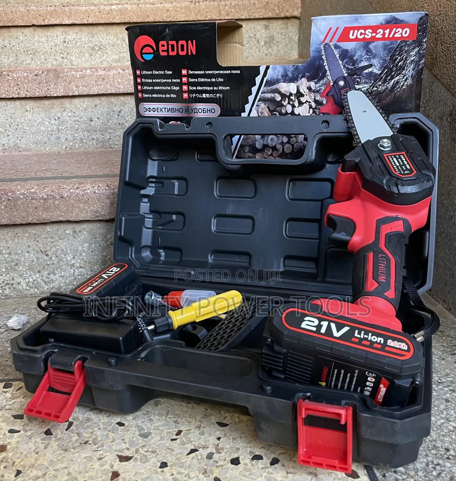 Cordless Chain Saw 21v