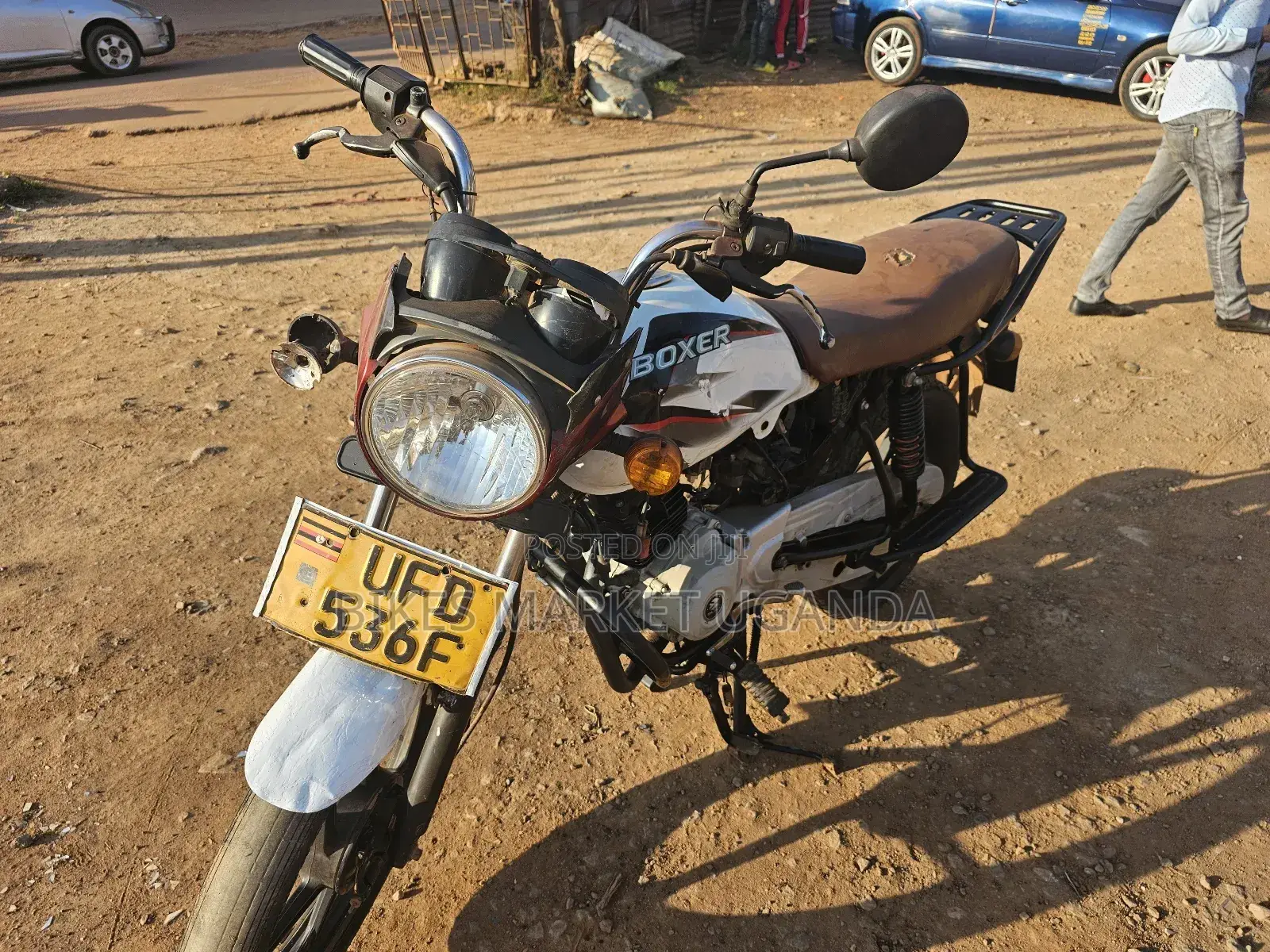 Bajaj Boxer 150 UG 2021 White