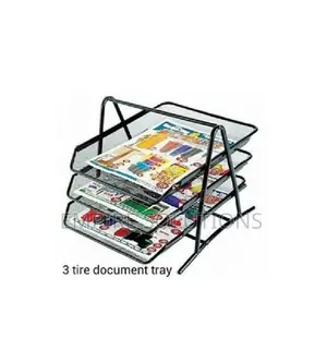 Genuine Document Tray 3 Tier Mesh