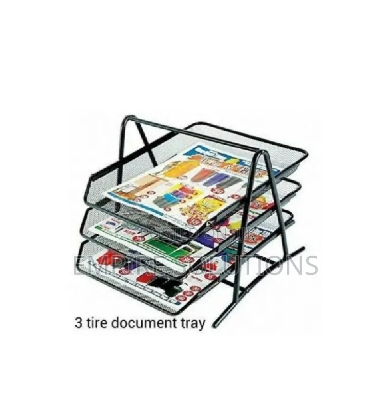Genuine Document Tray 3 Tier Mesh