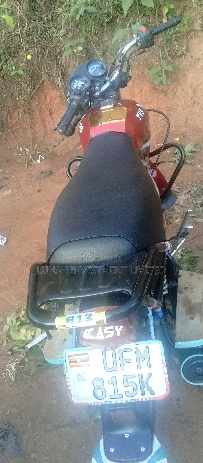 TVS HLX 125 2023 Red