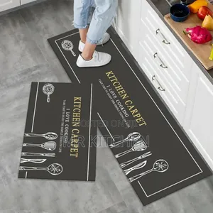 Kitchen Carpets Set (2 in 1)