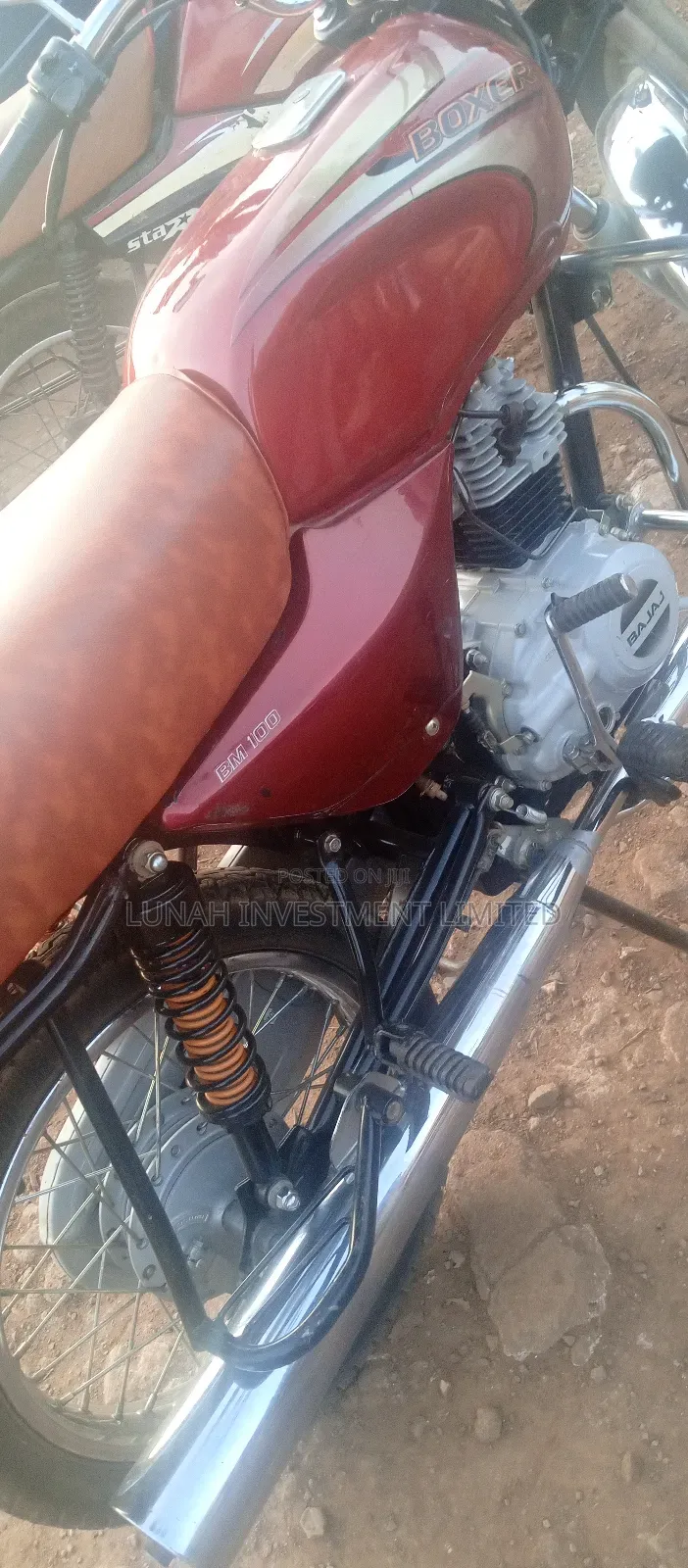 Bajaj Boxer 100 2024 Red