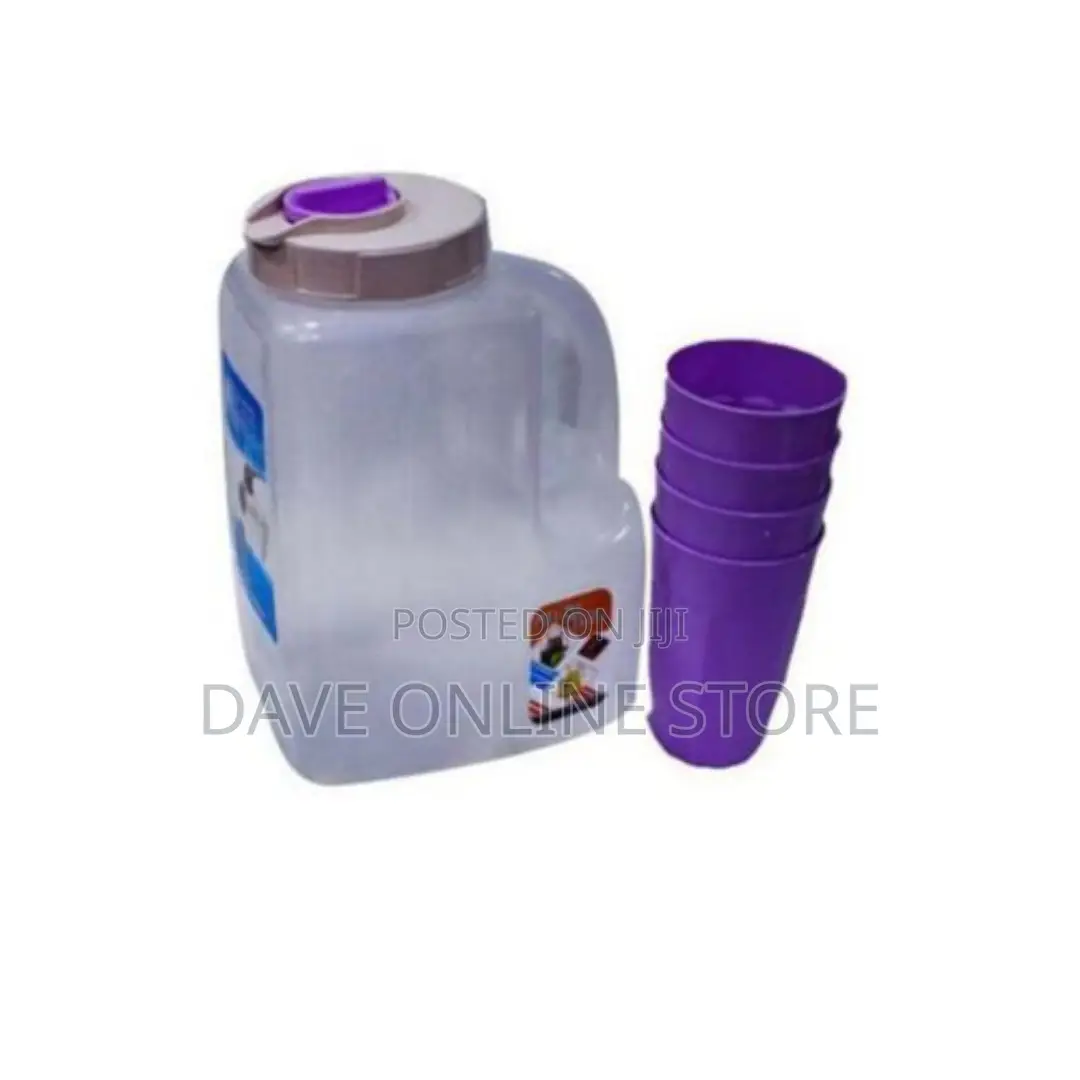 Plastic Fridge Bottle-Clear