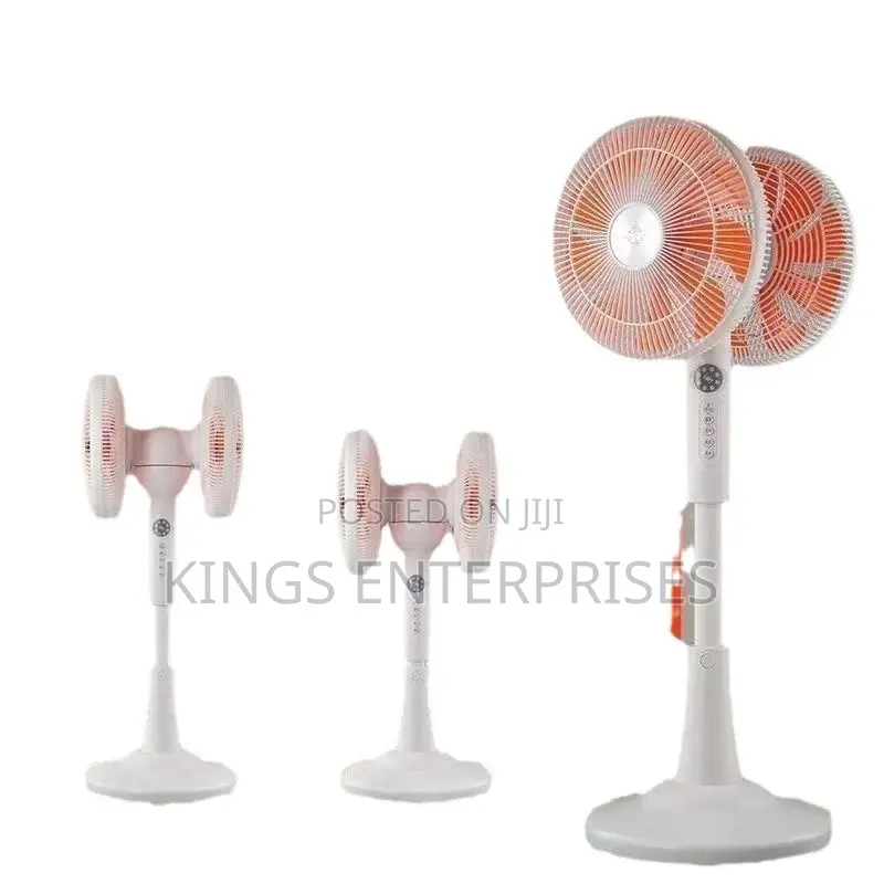 Adjustable 360 Rotating Double Headed Fan
