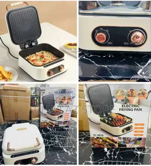 Double Electric Frying Pan