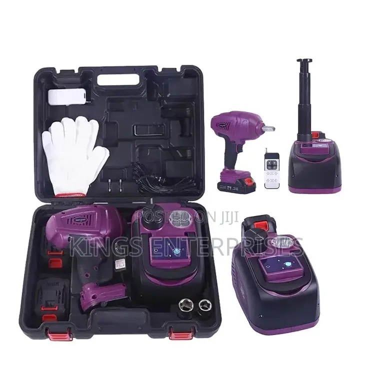 Rechargeable Multi-Functional Car Jerk and Pump