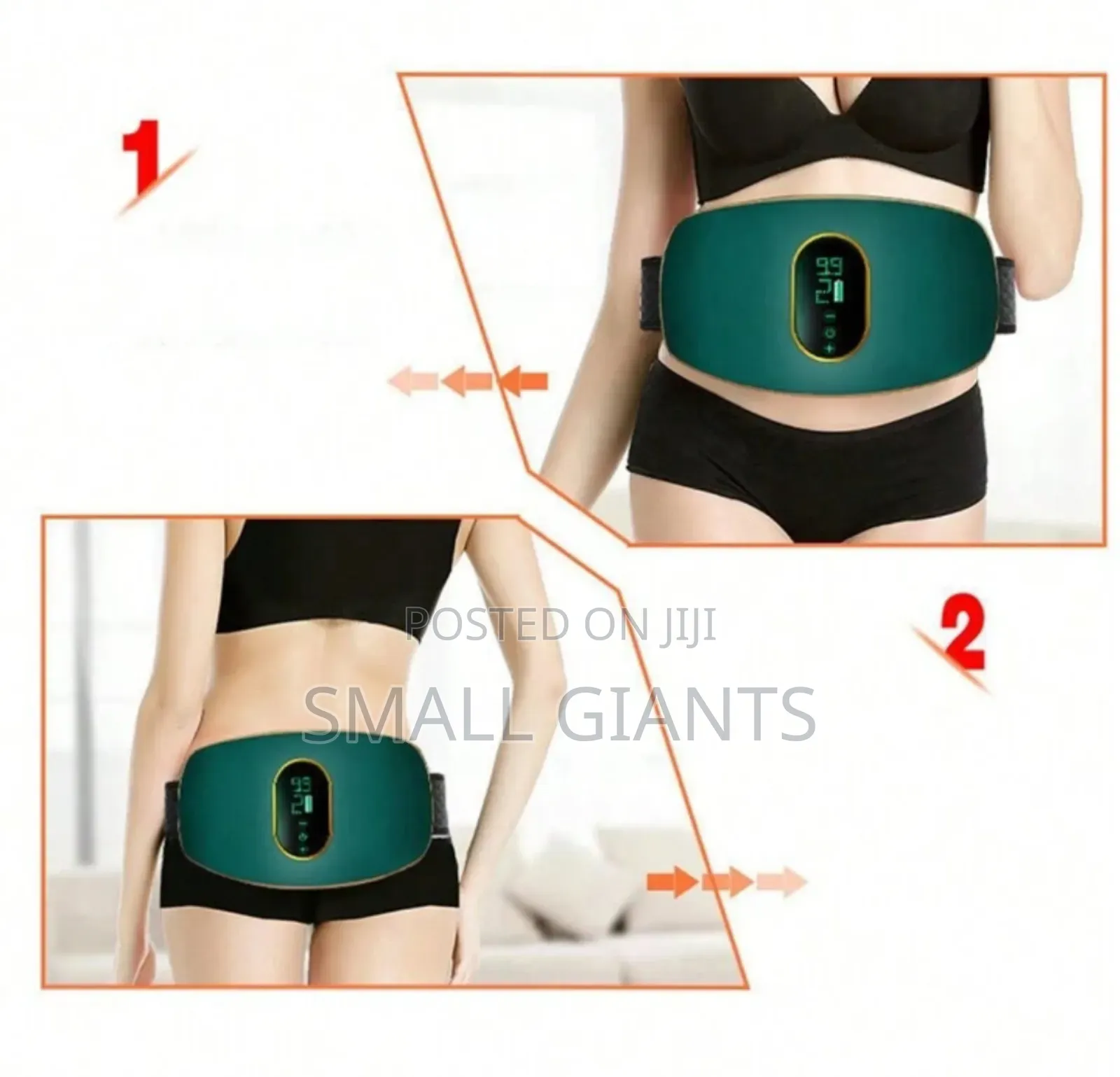 USB Rechargable Heating Massage Belt for Men Women