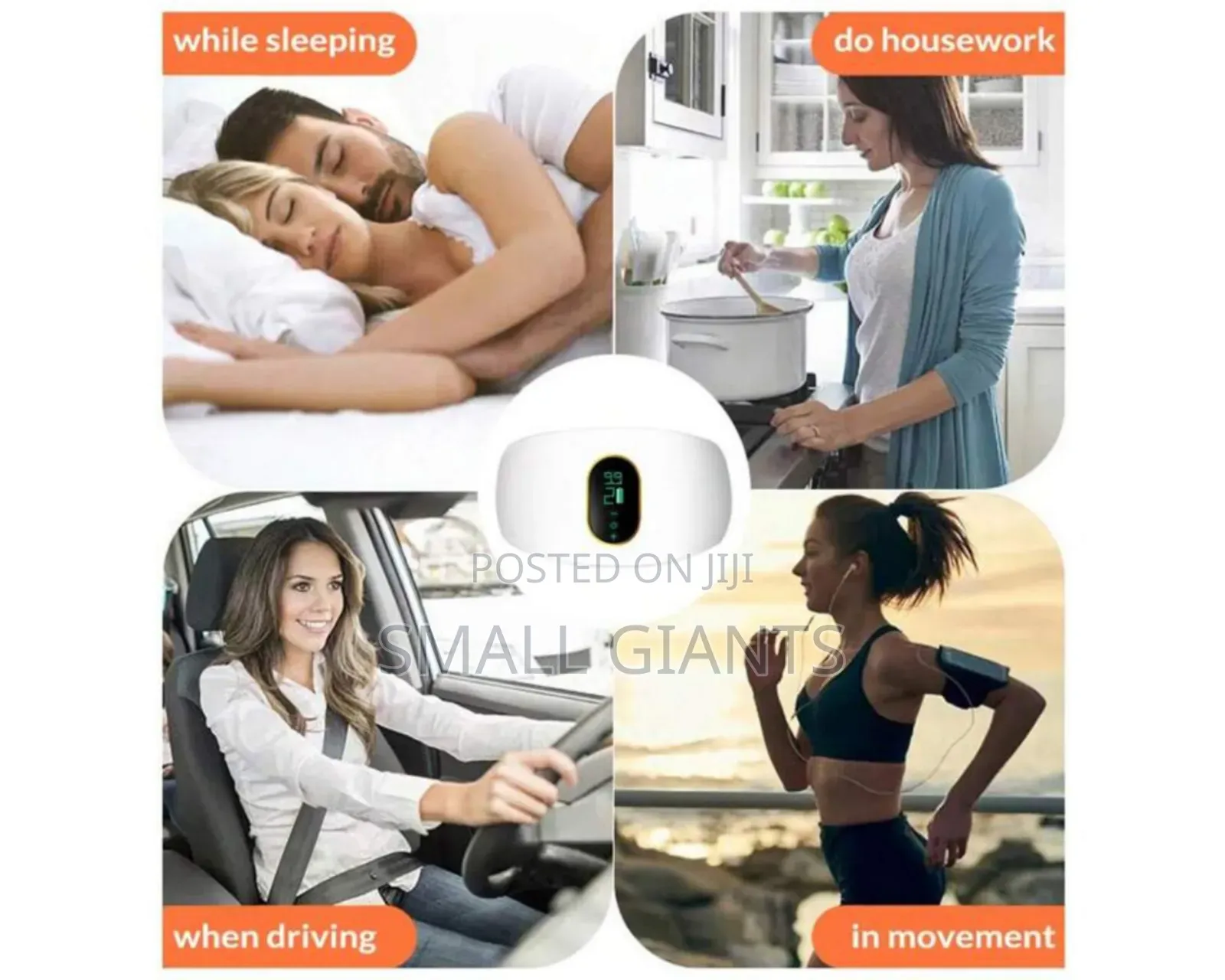 USB Rechargable Heating Massage Belt for Men Women
