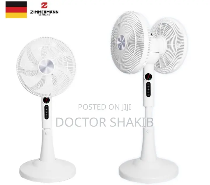 Heavy Duty Double Sided Rotating Fan-12''