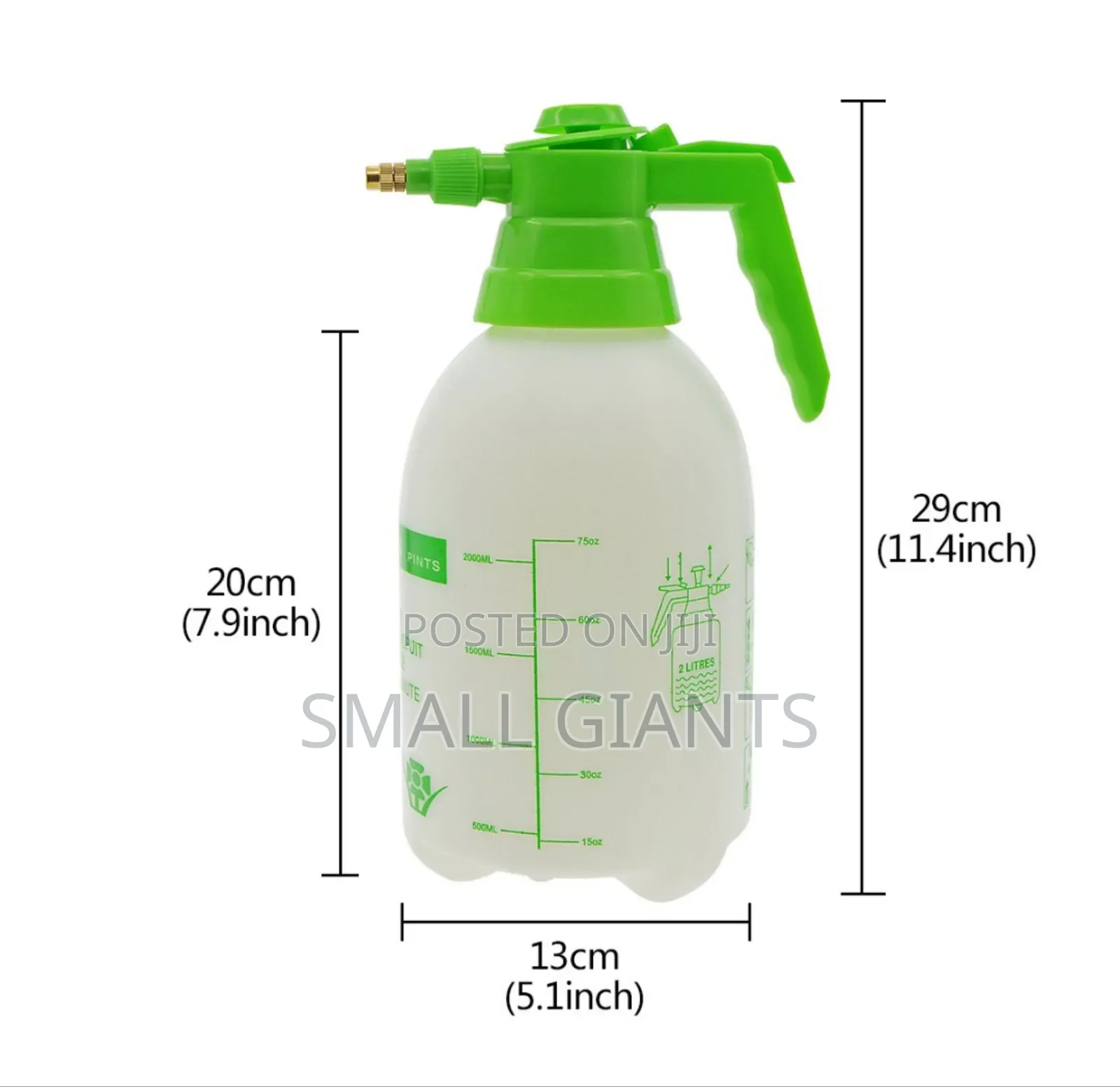 2L Garden Hand Pressure Spayer
