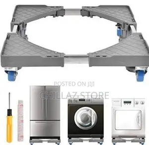 Adjustable Washing Machine Base Stand