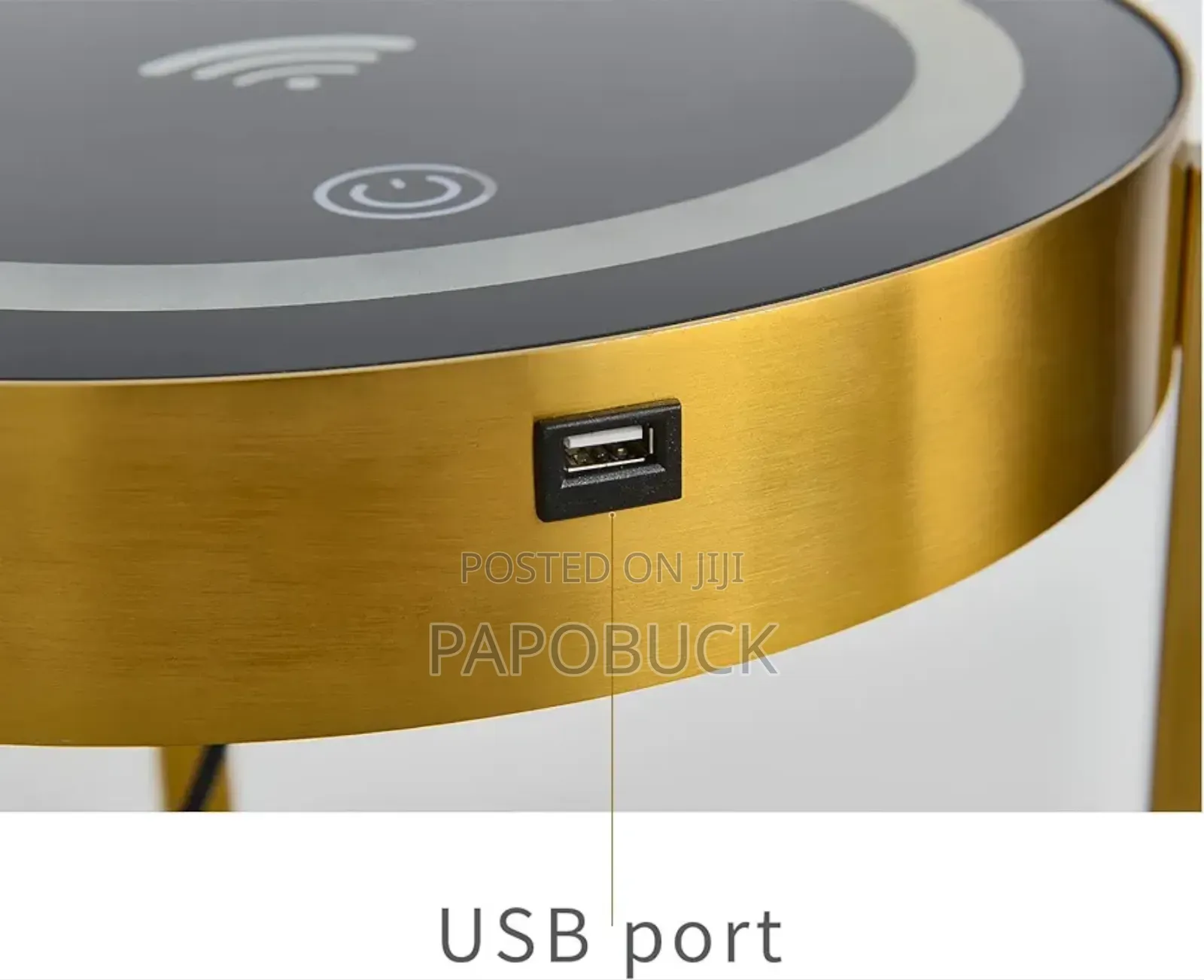 Multifunctional Side Table With Wireless Charging