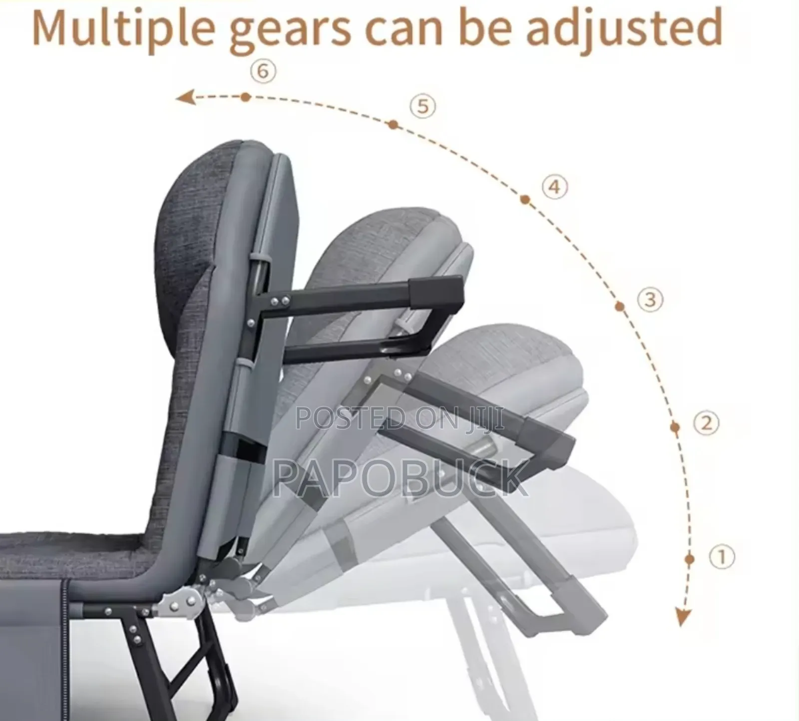 Reclining Foldable Bed