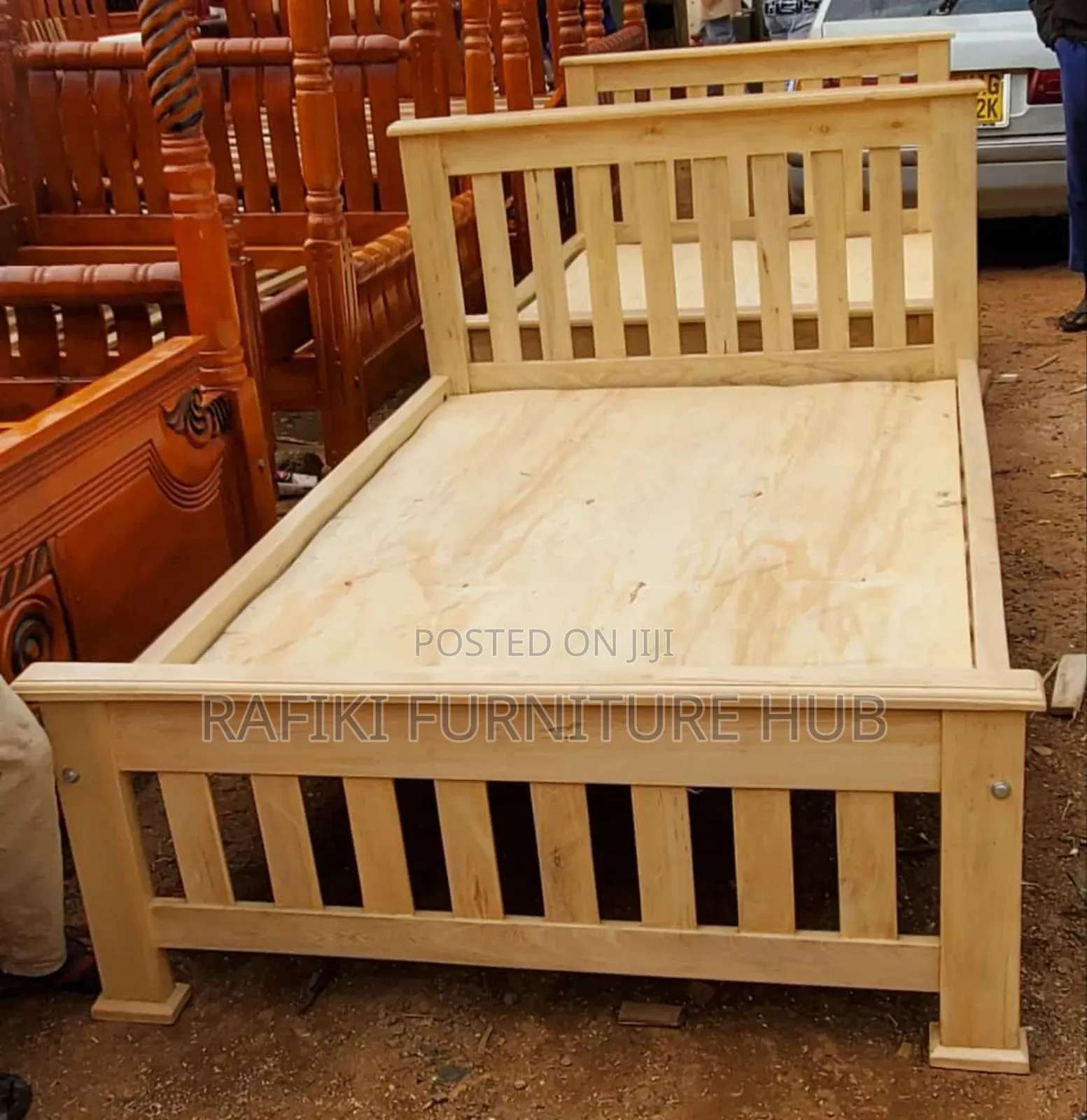 Barcode Bed / 4by6 / Furniture / Wooden Bed /Best Furniture
