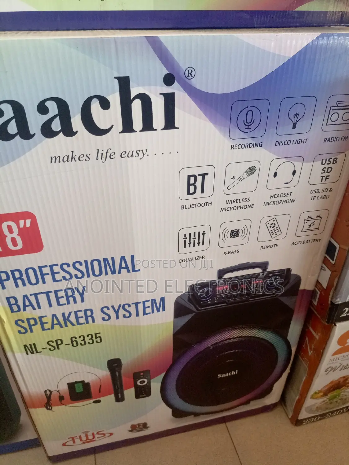 Sachi Rechargeable Speaker