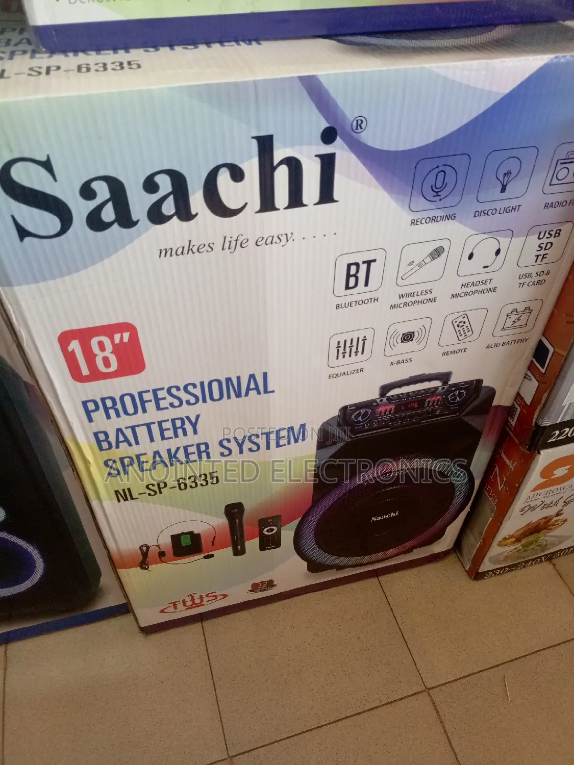 Sachi Rechargeable Speaker