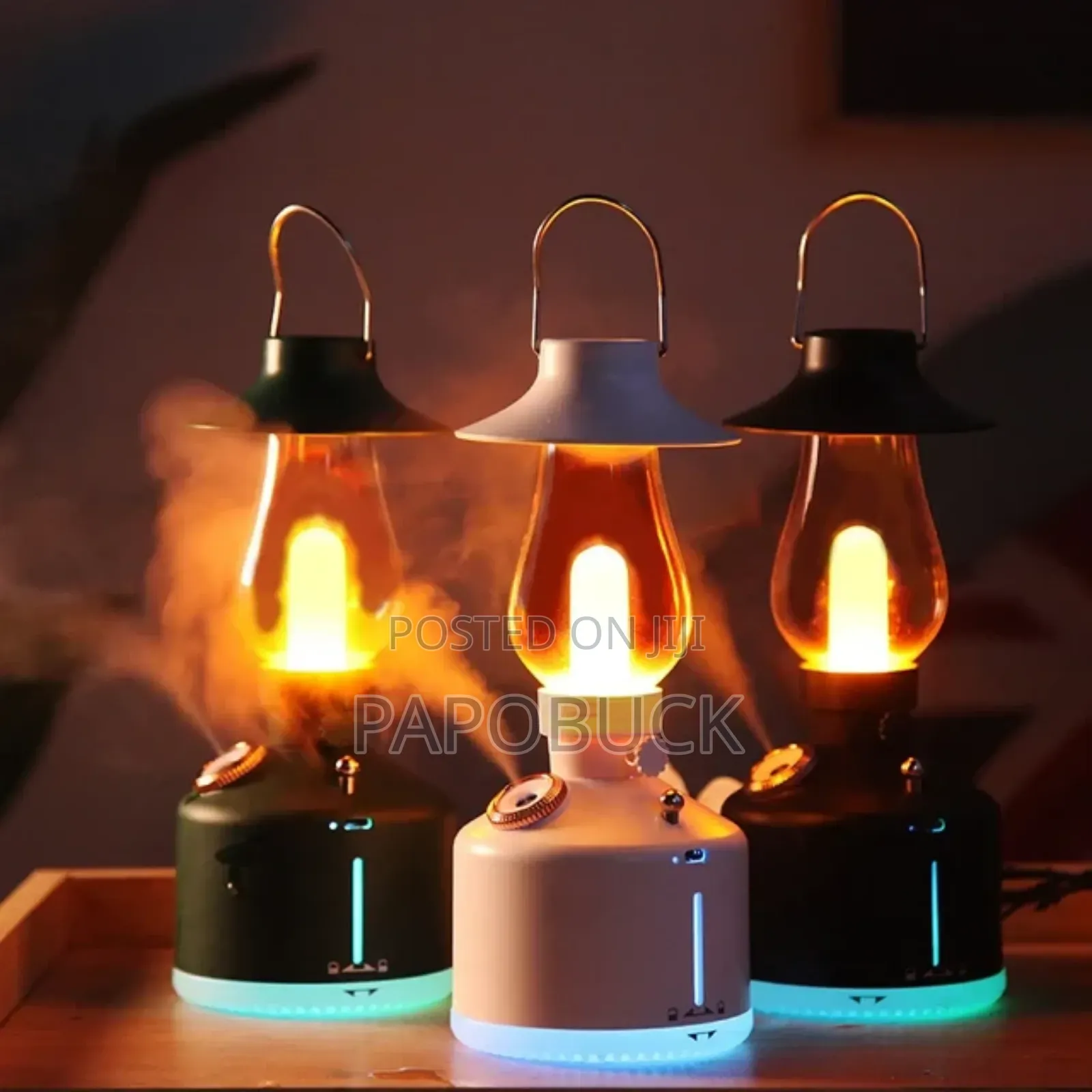 2 in 1 Retro Humidifier Lamp