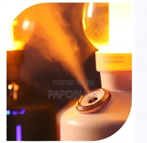 2 in 1 Retro Humidifier Lamp