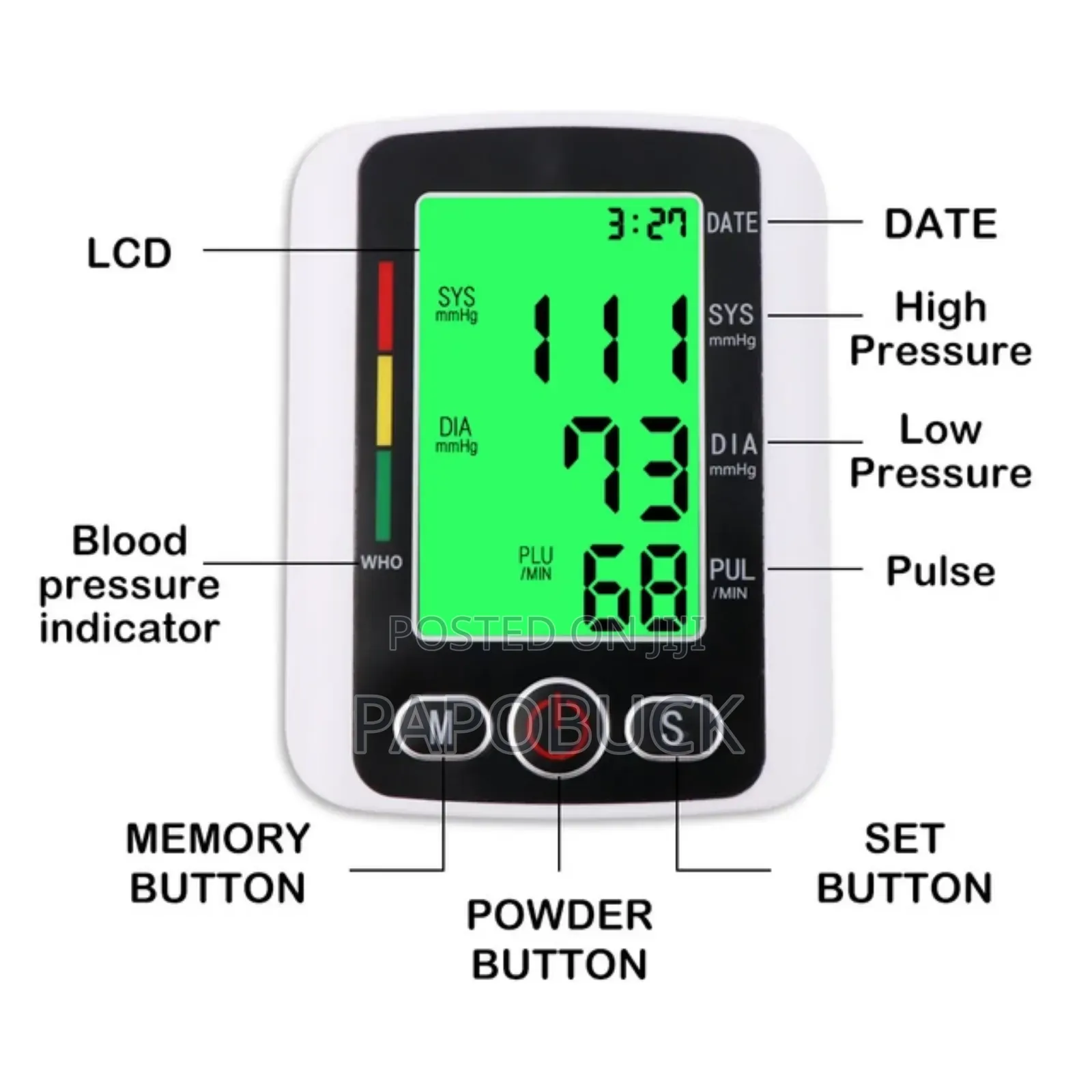 Electronic Blood Pressure Monitor