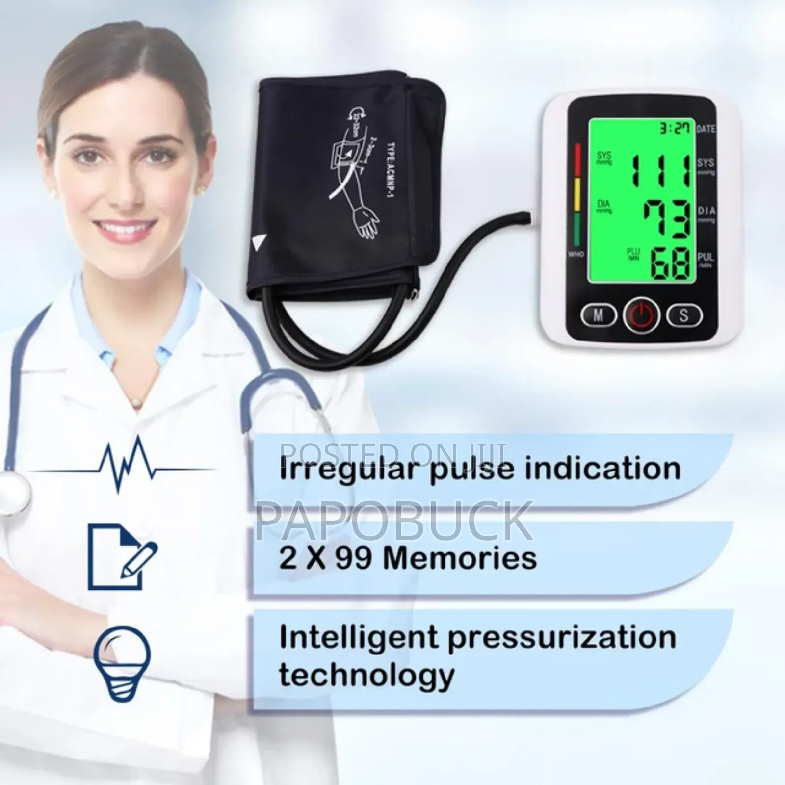 Electronic Blood Pressure Monitor