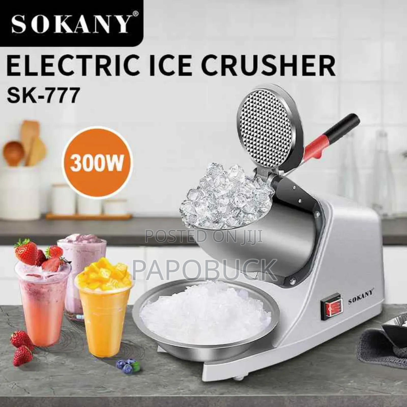 Sokany Electric Ice Crusher
