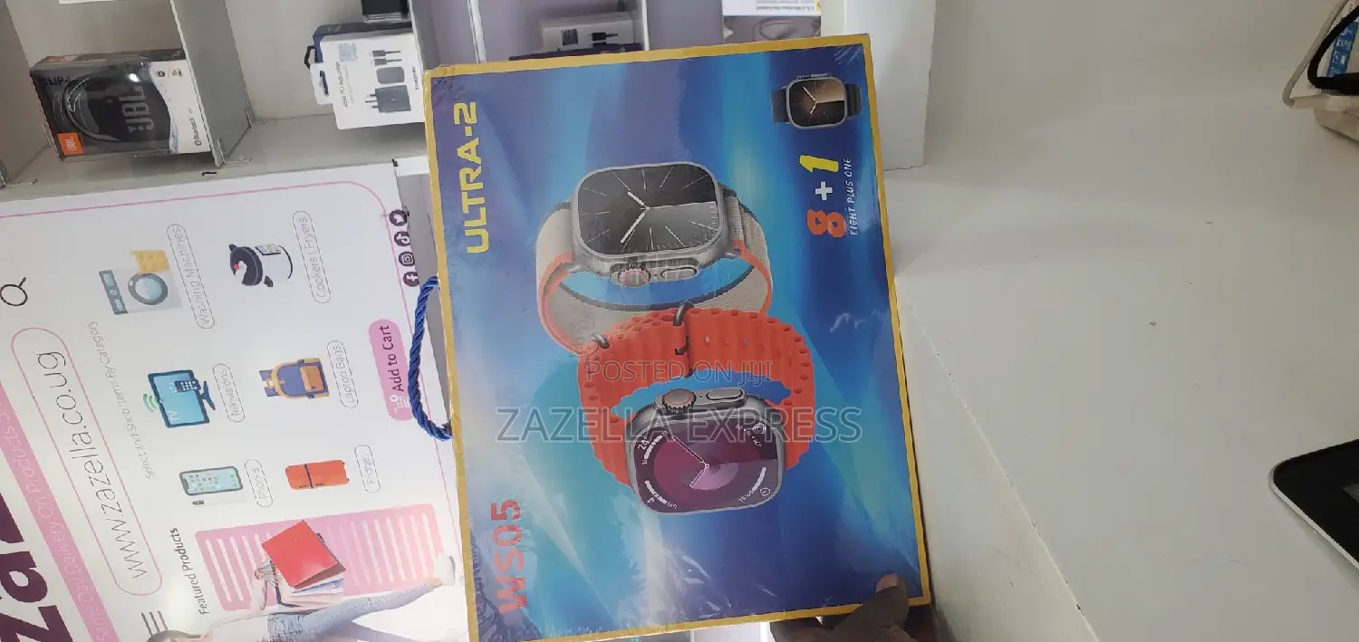 Ultra-2 Smart Watch With 7 Straps