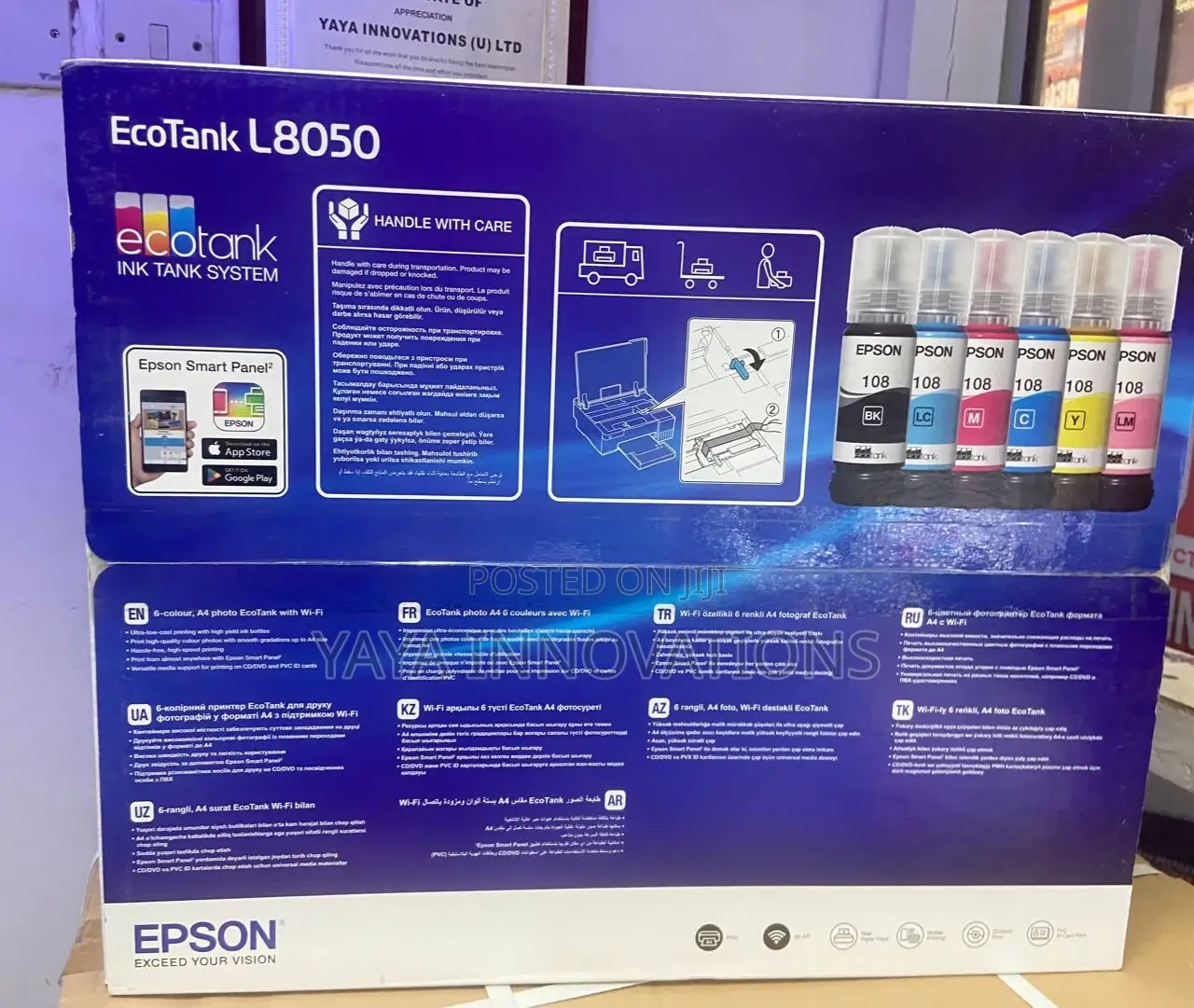 EPSON Ecotank L8050 Printer Inktank Printer