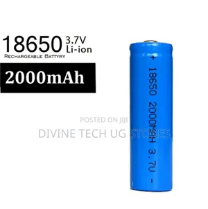 18650 3.7 Li-Ion Rechargeable Battery-2000mah (Apair)