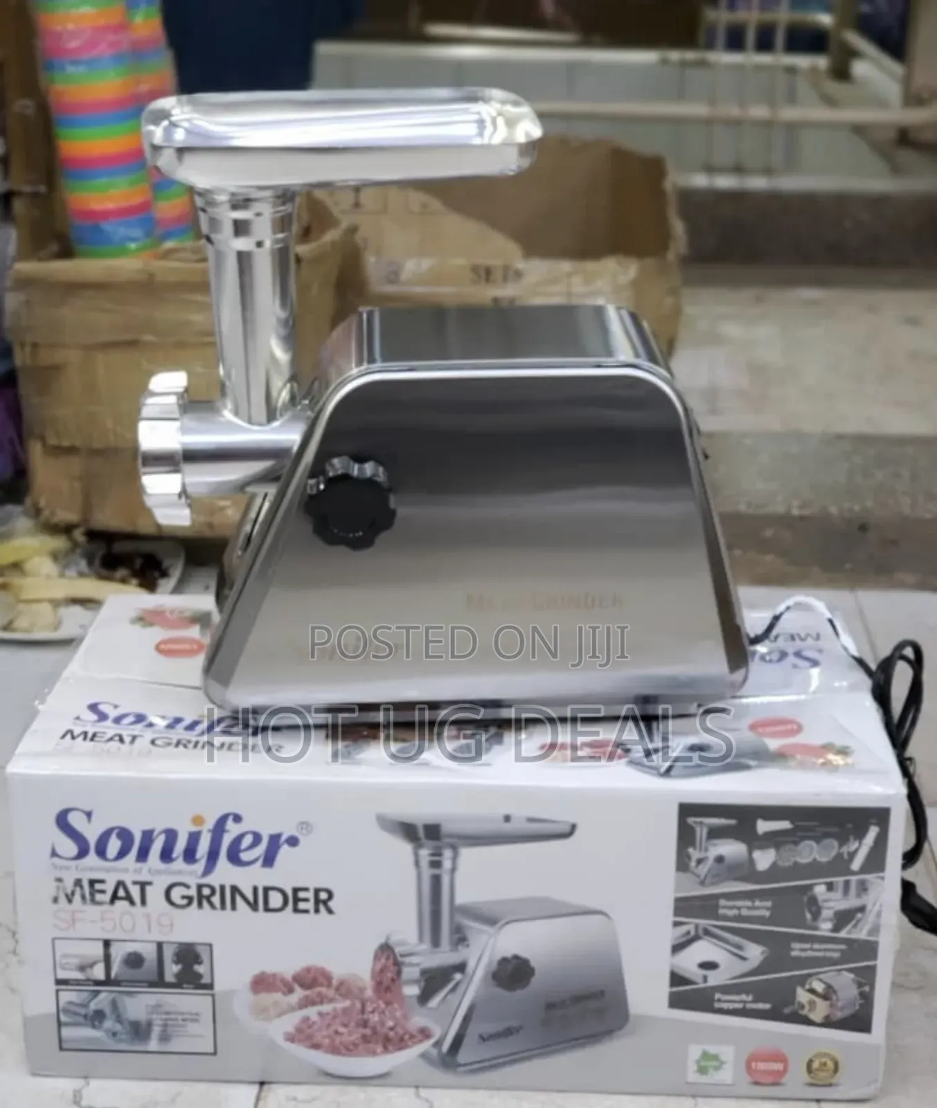Sonifer Meat Grinde 1500w - Silver