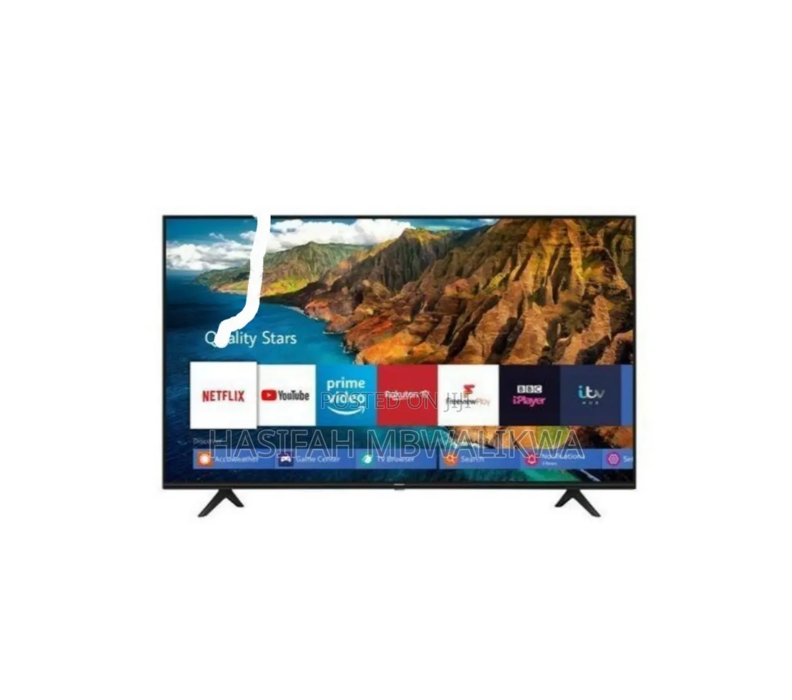 43" Hisense Smart TV + Free Tilt Adjustable Wall Mount.