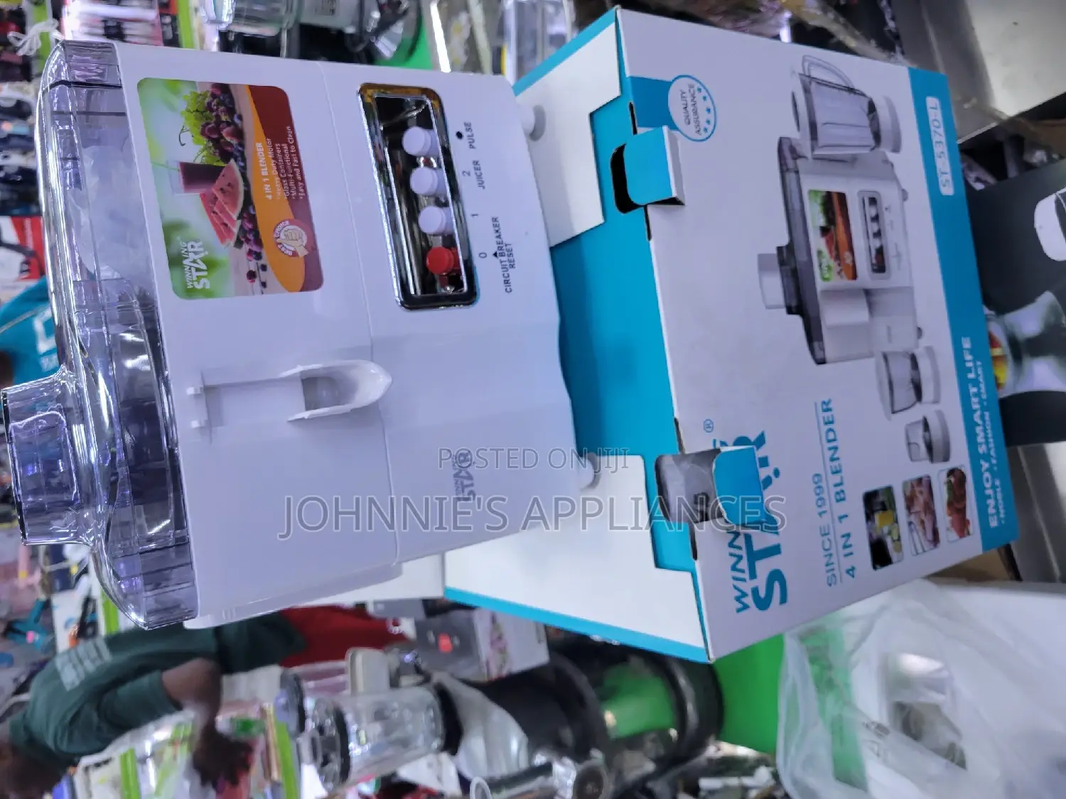Winning Star 4in1 Juicer Extractor With Meat Mincer