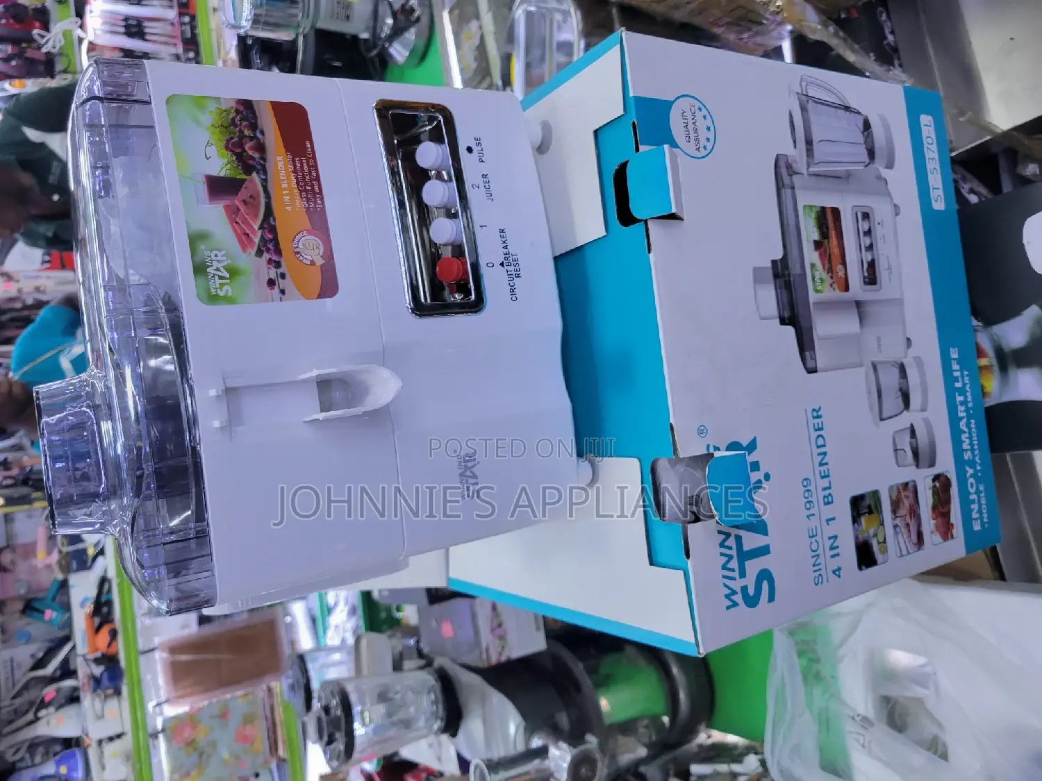 Winning Star 4in1 Juicer Extractor With Meat Mincer