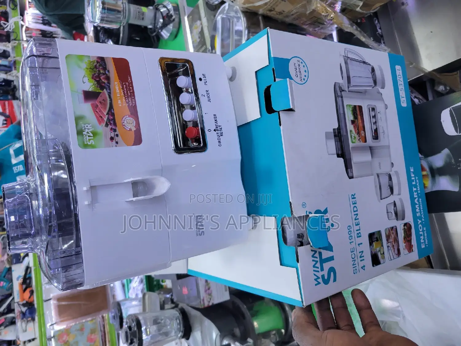 Winning Star 4in1 Juicer Extractor With Meat Mincer