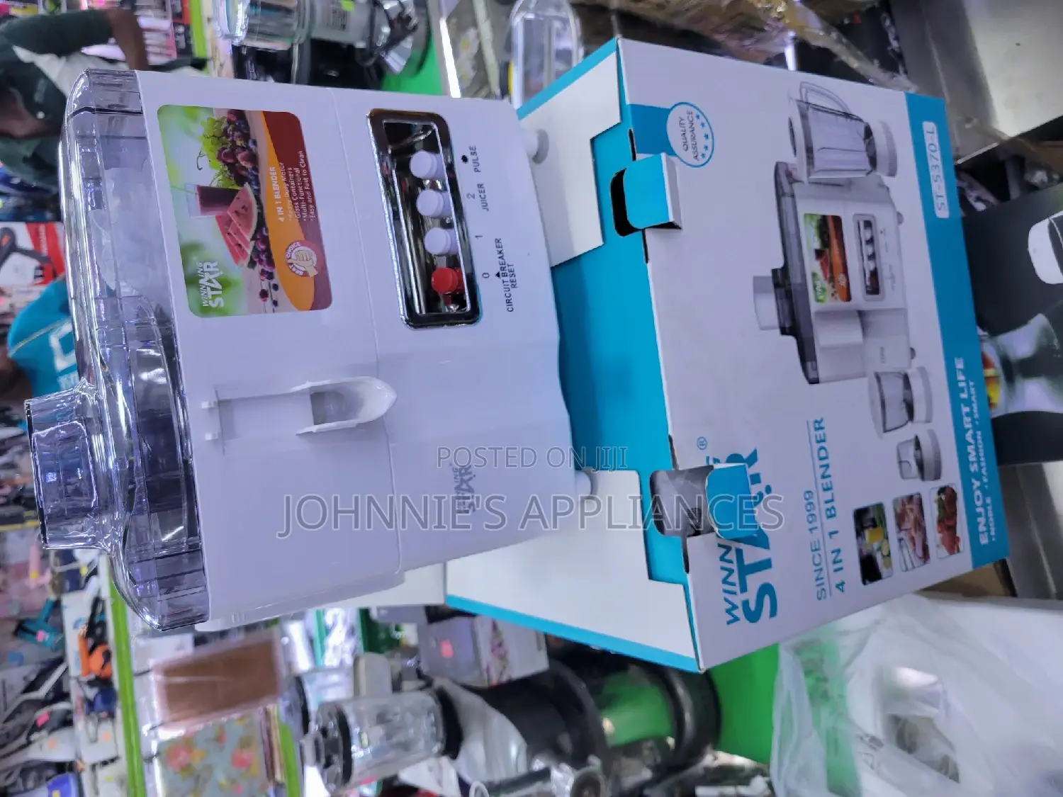 Winning Star 4in1 Juicer Extractor With Meat Mincer
