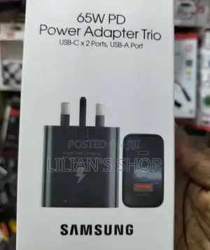Samsung 65W PD Power Adapter Trio