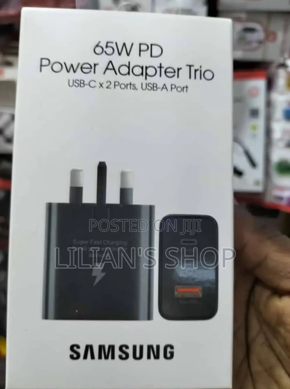 Samsung 65W PD Power Adapter Trio