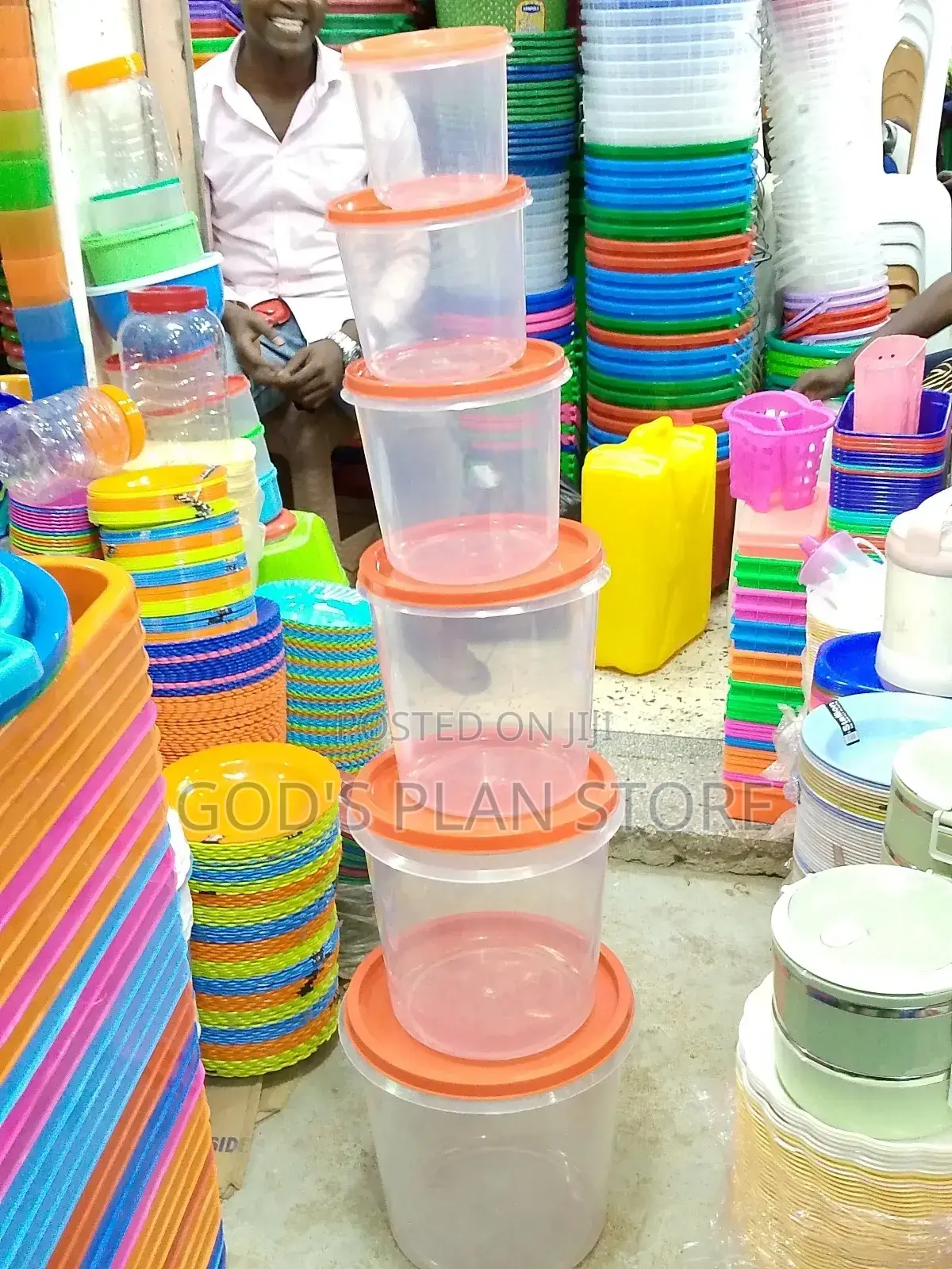 Store Fresh /Storage Containers 6pcs Set