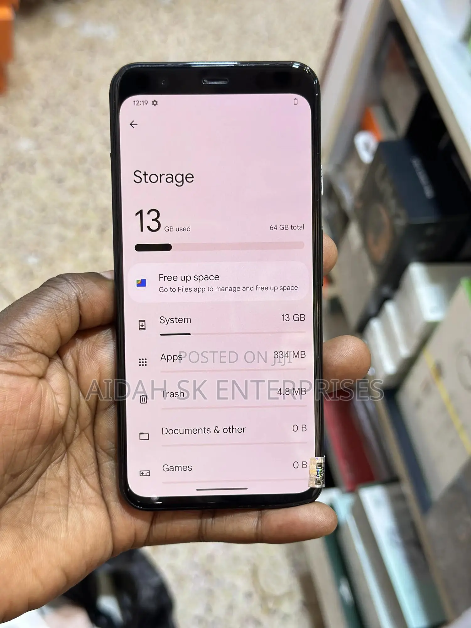 Google Pixel 4 64 GB Black