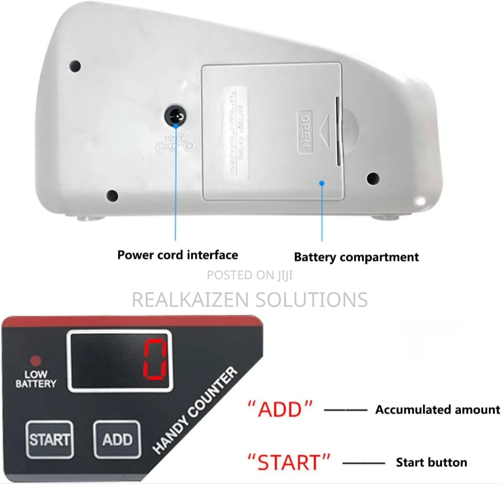 Precise Quality Portable DC|AC Handy Cash Money Counter