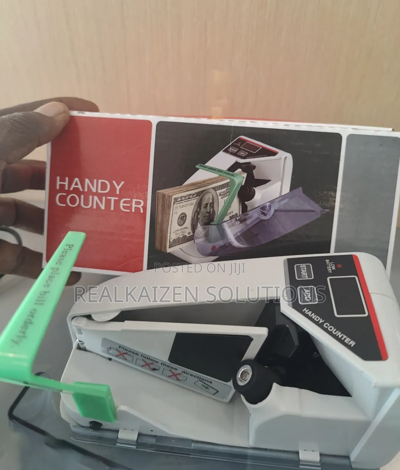 Precise Quality Portable DC|AC Handy Cash Money Counter